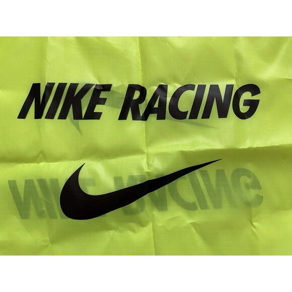 Nike Drawstring Tote Bag Air Zoom Track & Field Racing VOLT Yellow Bag Only NEW - Picture 2 of 7